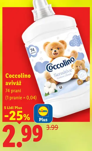 Coccolino aviváž
