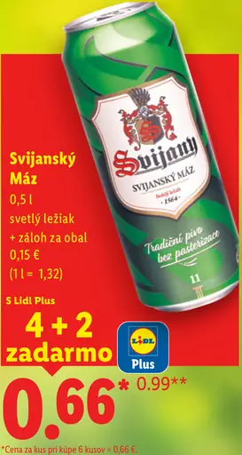 Svijany Máz plechovka