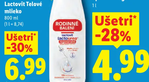Lactovit Telové mlieko