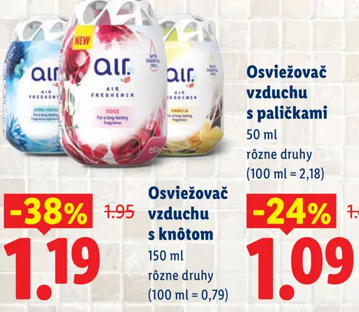 Air. osviežovač vzduchu s knôtom