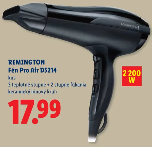 Remington Fén Pro Air D5214