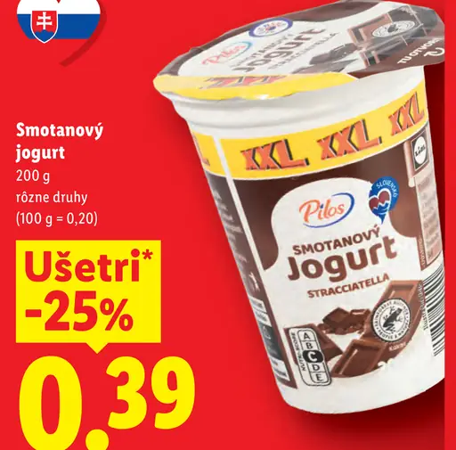 Pilos Babičkin jogurt rôzne druhy