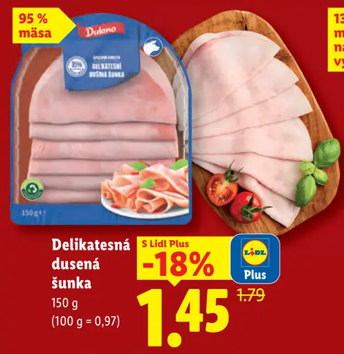 Dulano Delikatesná zapecená šunka