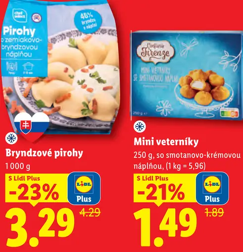 Chef Select Bryndzové pirohy