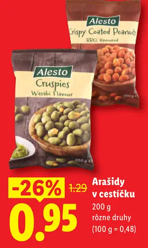 Alesto Arašidy v cestíčku