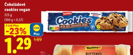 Sonday čokoládové cookies vegan