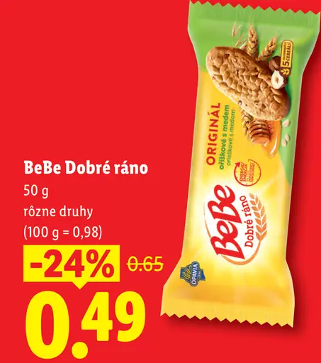 BeBe Dobré ráno, rôzne druhy
