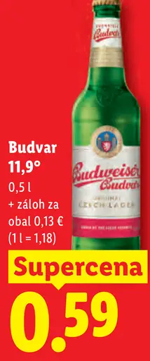 Budvar 11,9°