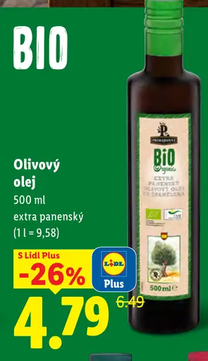 Primadonna Bio olivový olej