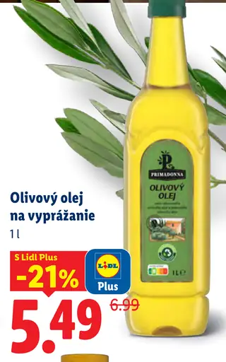 Primadonna Olivový olej