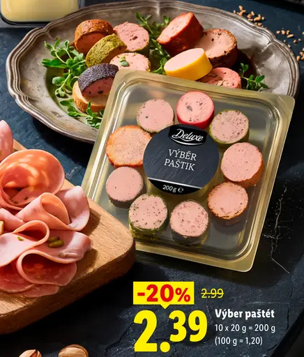 Deluxe Vyber paštét