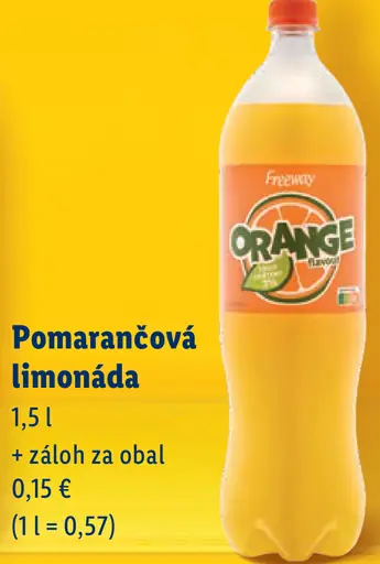 Freeway Pomarančová limonáda