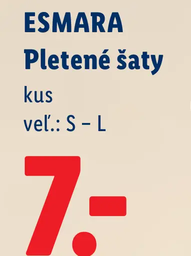 Esmara Dlhé šaty