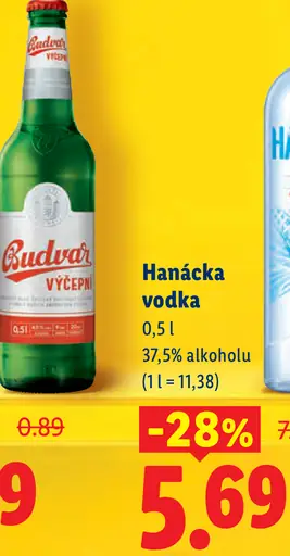 Budweiser Budvar výčepné pivo