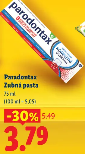 Parodontax zubná pasta