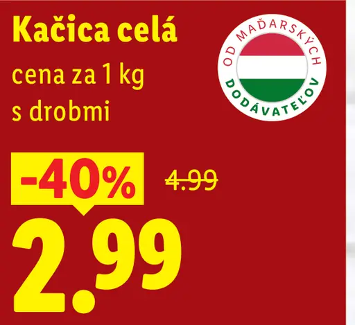 Kačica celá
