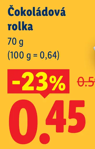 Čokoládová rolka