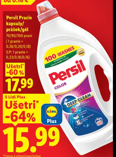 Persil pracie kapsuly, prášok alebo gél – Lidl Plus