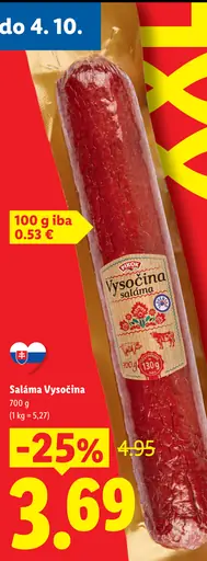 Pikok saláma Vysočina