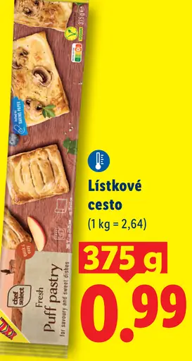 Chef Select Lístkové cesto