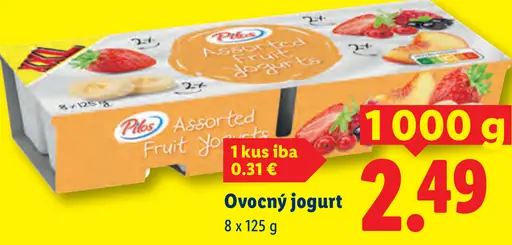 Pilos Ovocný jogurt