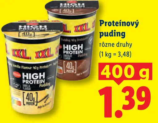 Proteinový puding