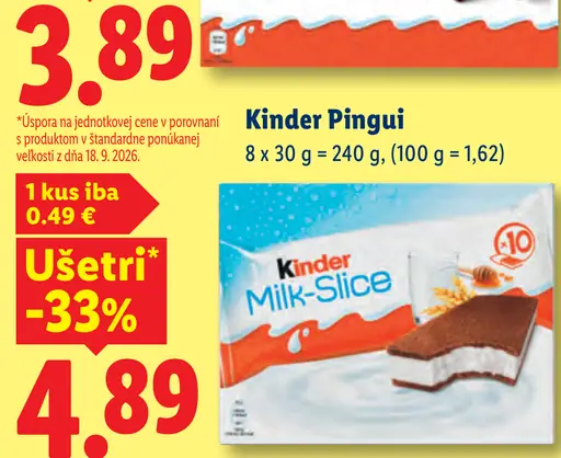 Kinder Pingui