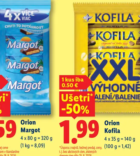 Kofila čokoládové tyčinky
