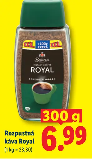 Bellarom Royal instantná káva