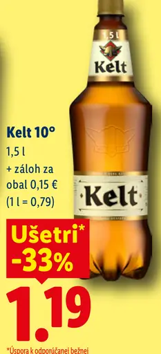 Kelt 10° pivo
