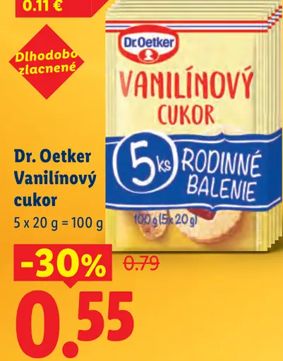 Dr. Oetker Vanilínový cukor