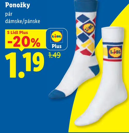 Ponožky dámske/pánske