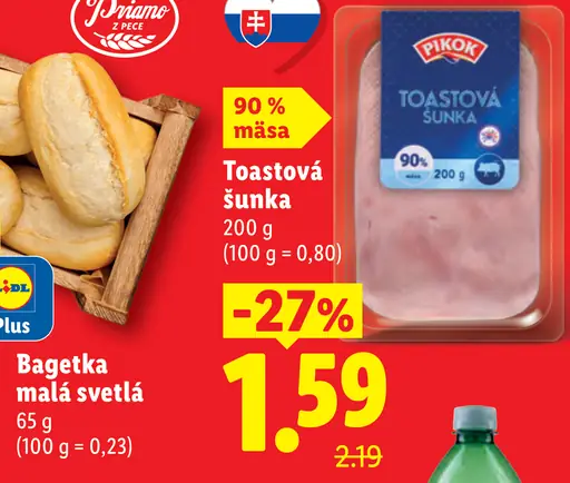 Pikok Toastová šunka