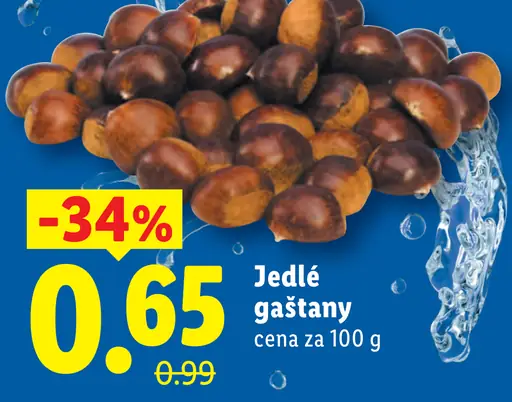Jedlé gaštany