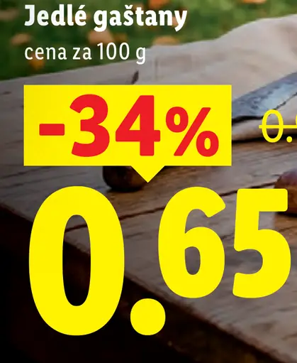 Jedlé gaštany