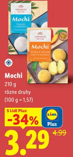 Vitasia Mochi – rôzne druhy
