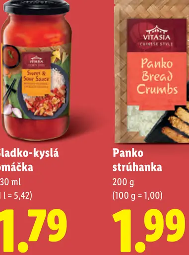 Vitasia Sladko-kyslá omáčka