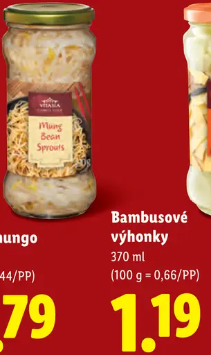 Vitasia klíčky fazule mungo