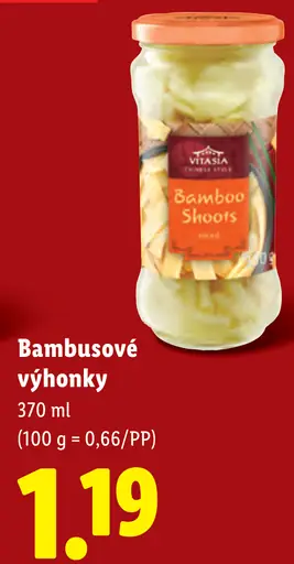 Vitasia Bambusové výhonky