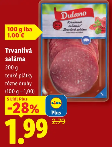 Dulano Delikatesná saláma