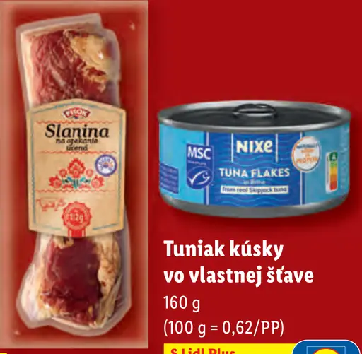 Nixe tuniak kúsky vo vlastnej šťave