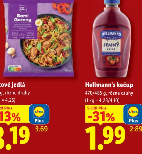 Hellmann's Kečup jemný
