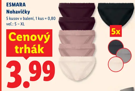 Esmara Nohavičky