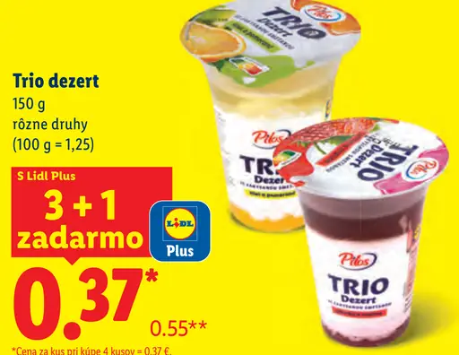 Pilos Trio dezert