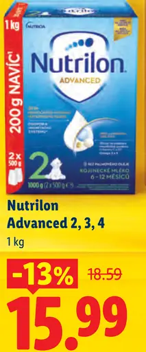 Nutrilon Advanced 2, 3, 4