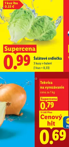 Šalátové srdiečka