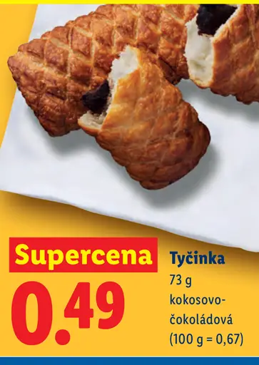 Tyčinka kokosovo-čokoládová