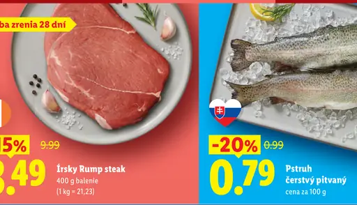 Írsky Rump Steak