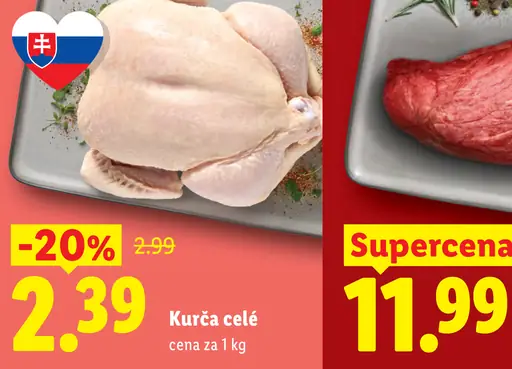 Kurča celé