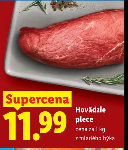 Hovädzie plece